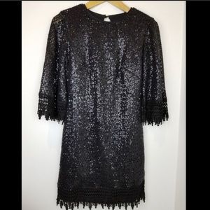 dress the population sequin dress